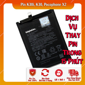 Pin Webphukien cho Xiaomi Redmi K30i, K30, Pocophone X2  Việt Nam mã BM4P 4400 mAh